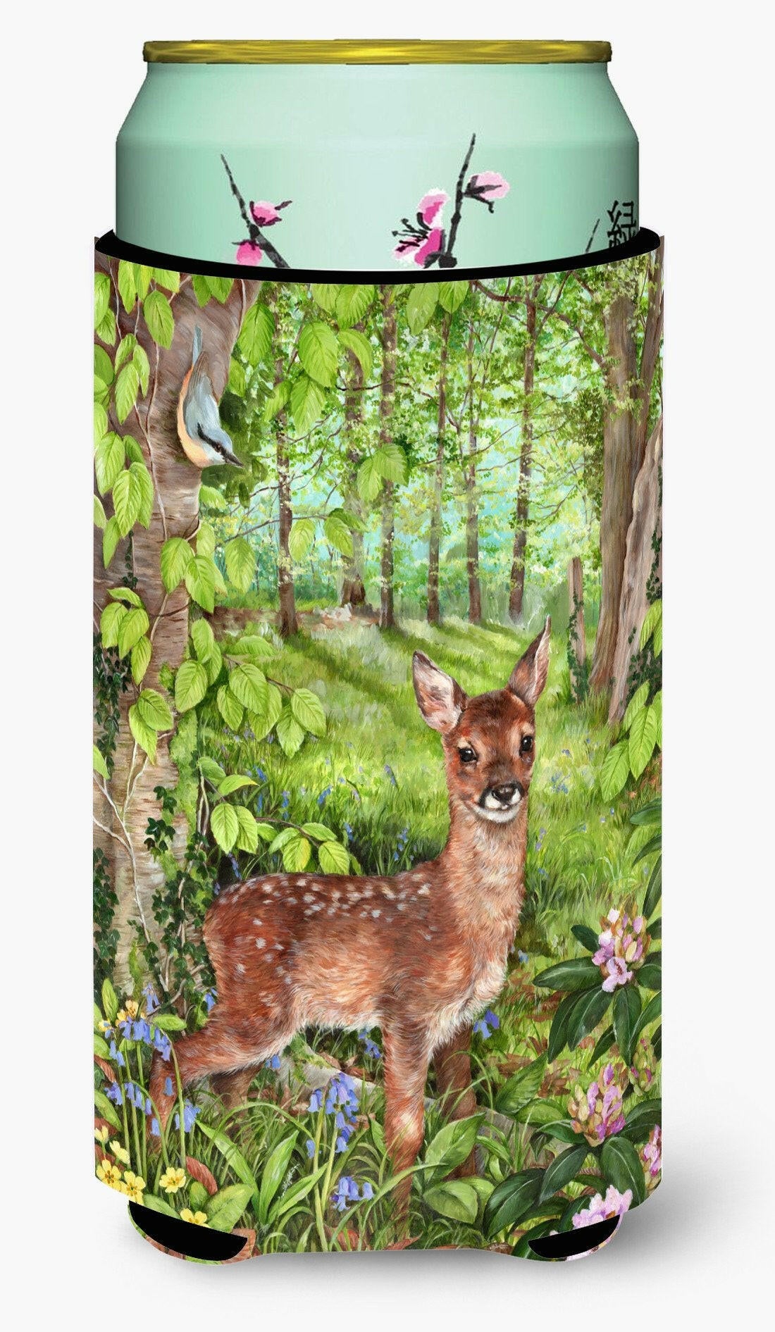 European Roe Deer Fawn Tall Boy Beverage Insulator Hugger CDCO0504TBC by Caroline&#39;s Treasures