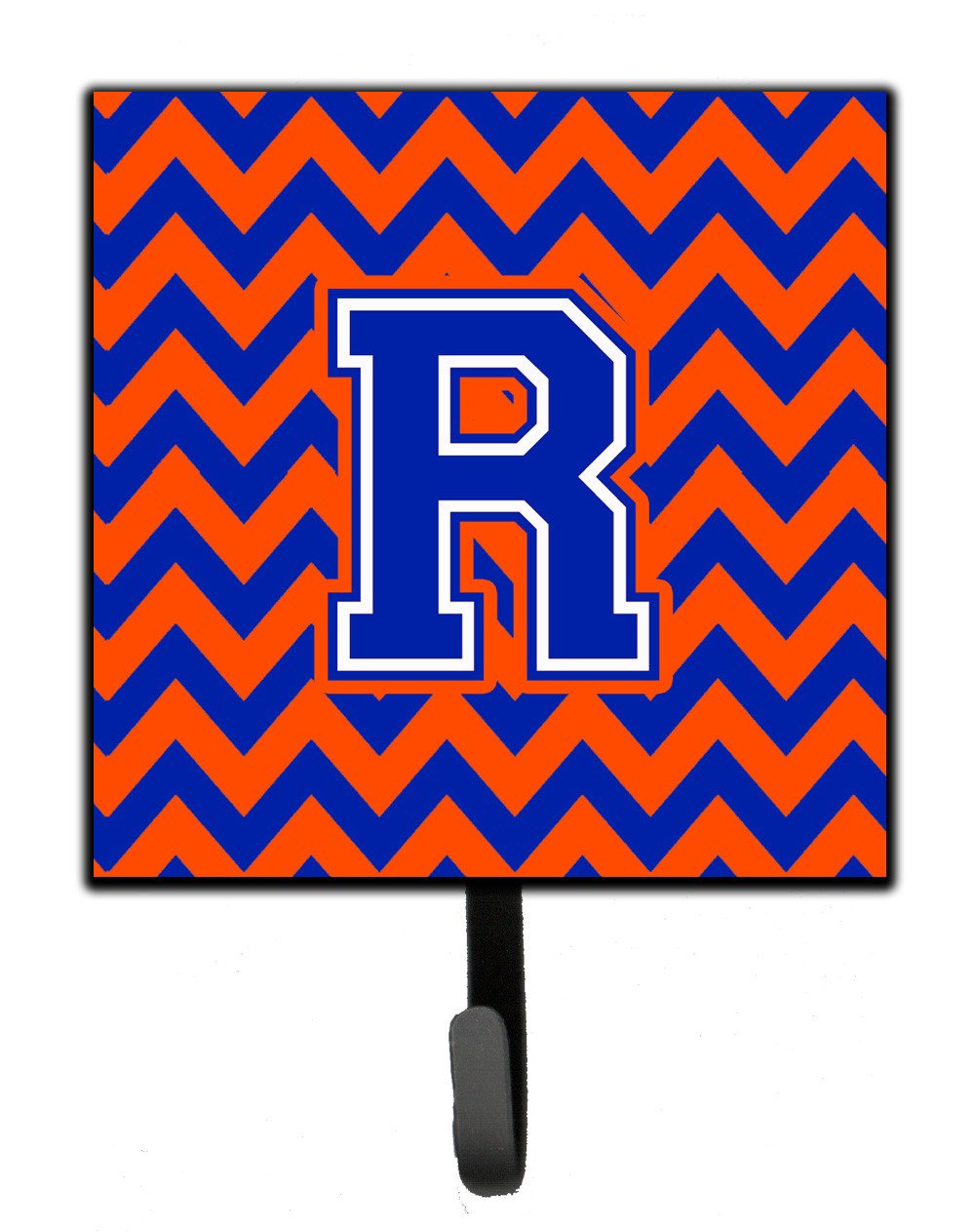 Letter R Chevron Orange and Blue Leash or Key Holder CJ1044-RSH4 by Caroline's Treasures