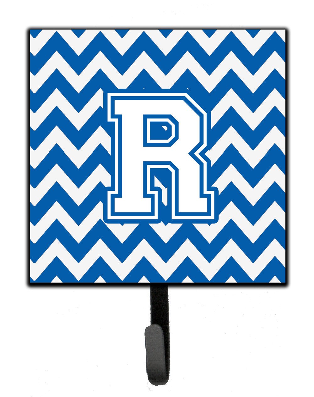 Letter R Chevron Blue and White Leash or Key Holder CJ1045-RSH4 by Caroline's Treasures