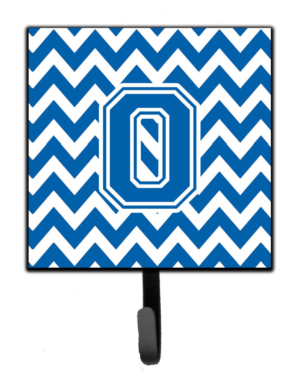 Letter O Chevron Blue and White Leash or Key Holder CJ1056-OSH4 by Caroline's Treasures