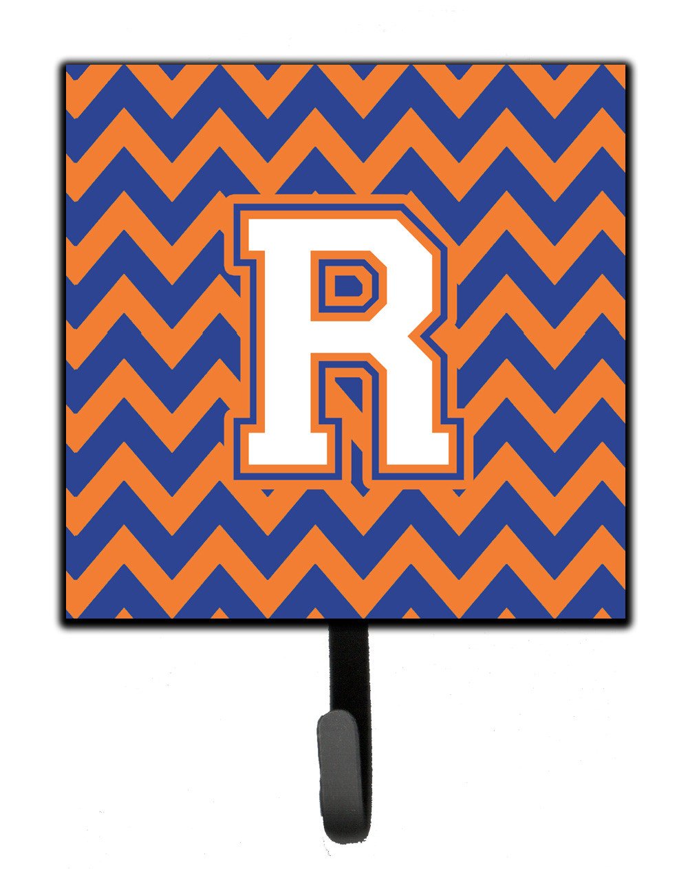 Letter R Chevron Blue and Orange #3 Leash or Key Holder CJ1060-RSH4 by Caroline's Treasures