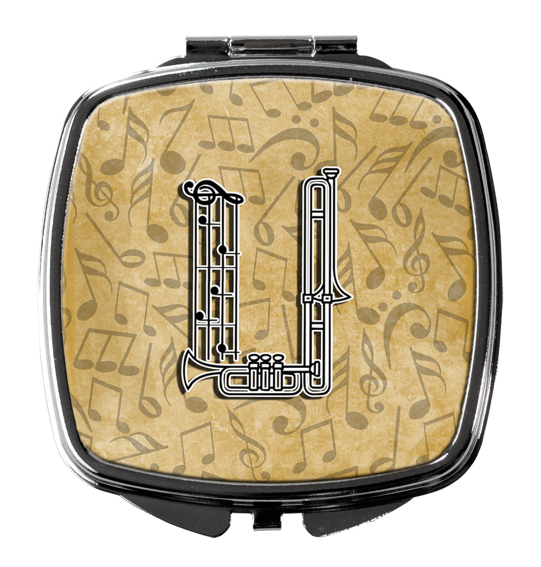 Letter U Musical Instrument Alphabet Compact Mirror CJ2004-USCM  the-store.com.