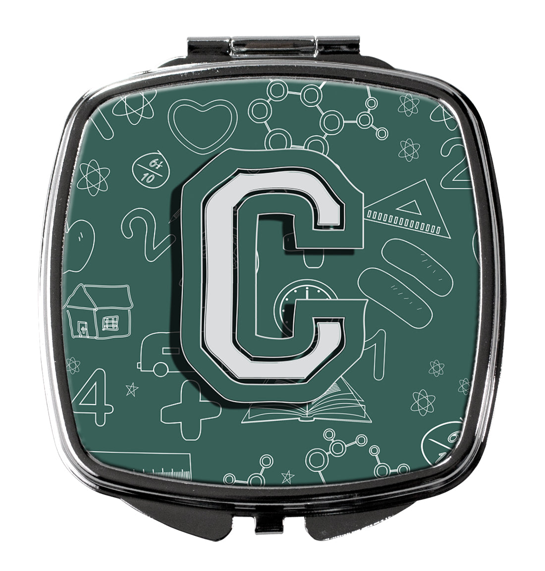 Letter C Back to School Initial Compact Mirror CJ2010-CSCM  the-store.com.