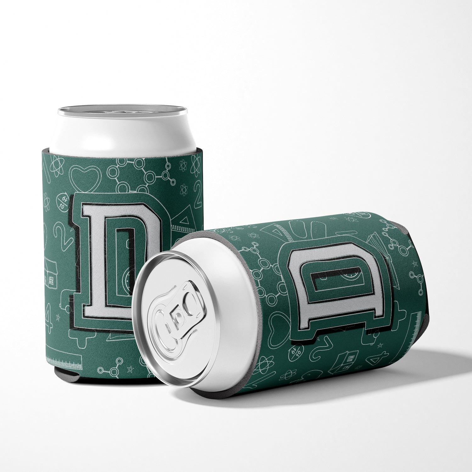 Letter D Back to School Initial Can or Bottle Hugger CJ2010-DCC.