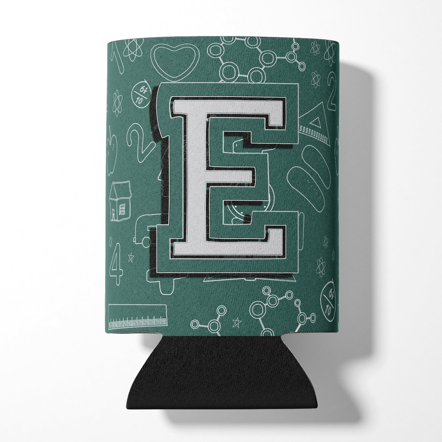 Letter E Back to School Initial Can or Bottle Hugger CJ2010-ECC.