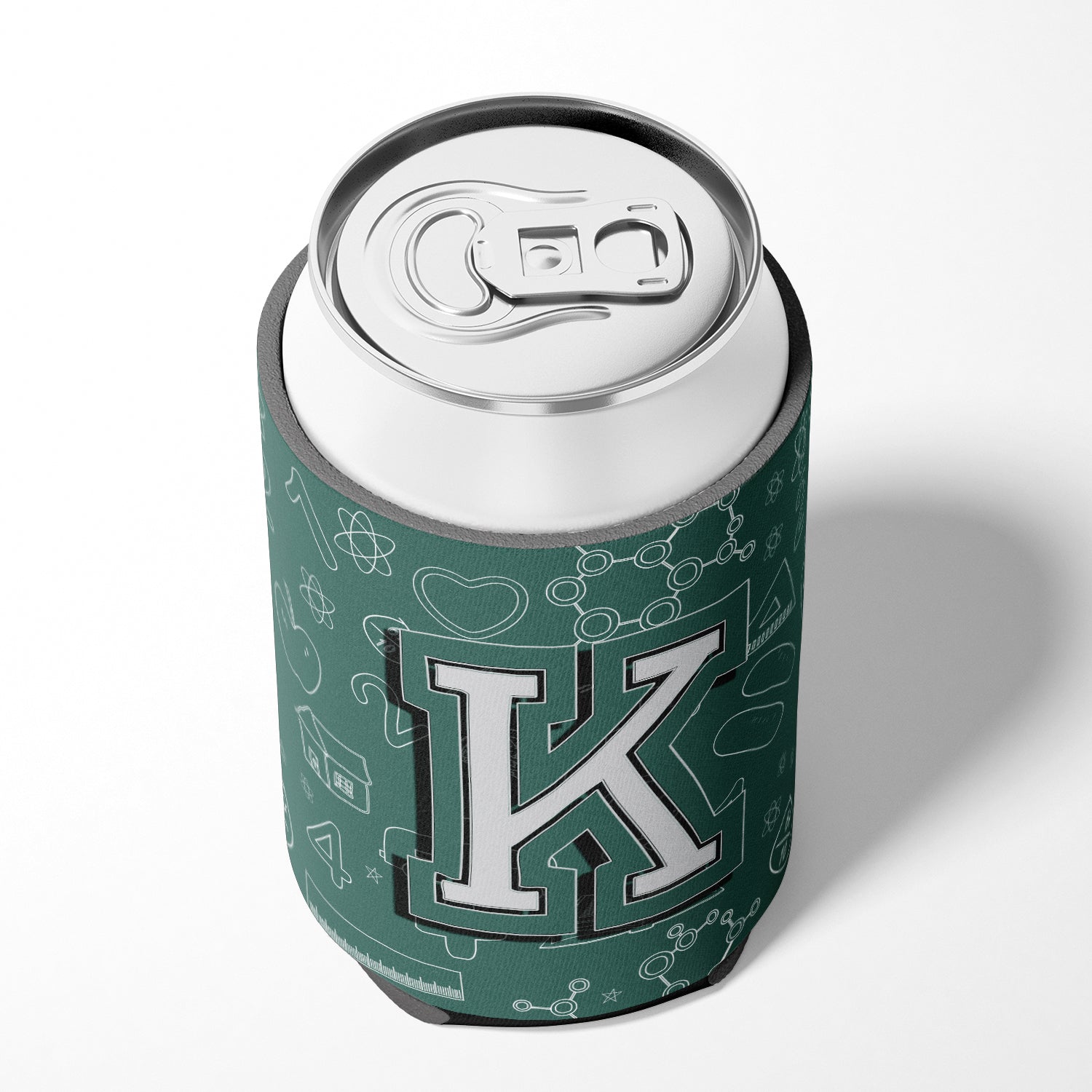 Letter K Back to School Initial Can or Bottle Hugger CJ2010-KCC.