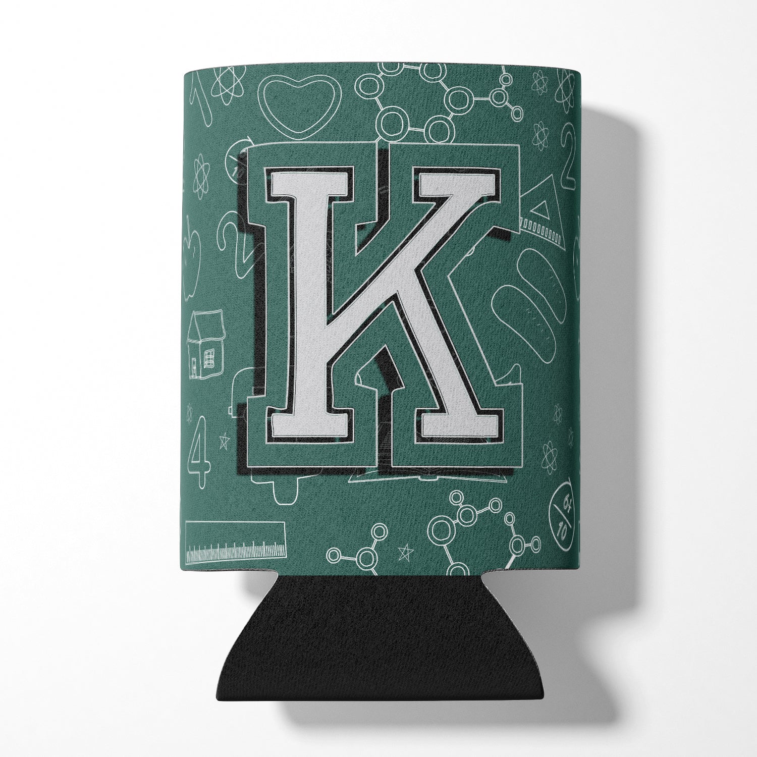 Letter K Back to School Initial Can or Bottle Hugger CJ2010-KCC.