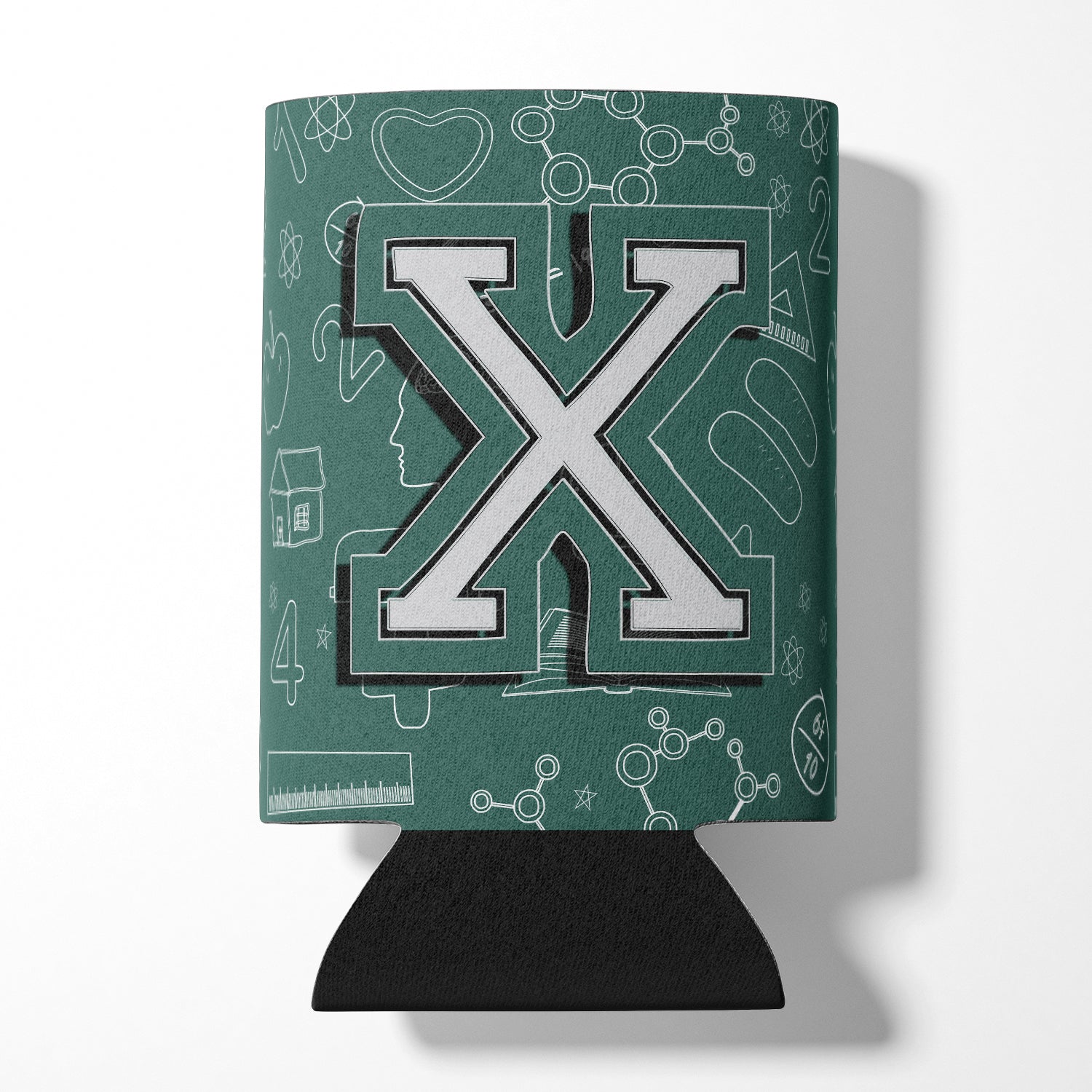 Letter X Back to School Initial Can or Bottle Hugger CJ2010-XCC.