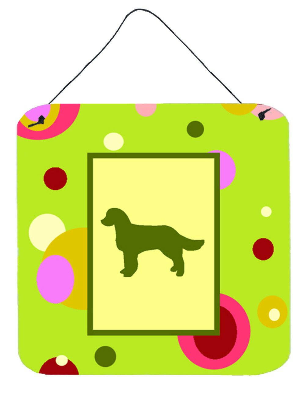 American Water Spaniel Aluminium Metal Wall or Door Hanging Prints by Caroline's Treasures