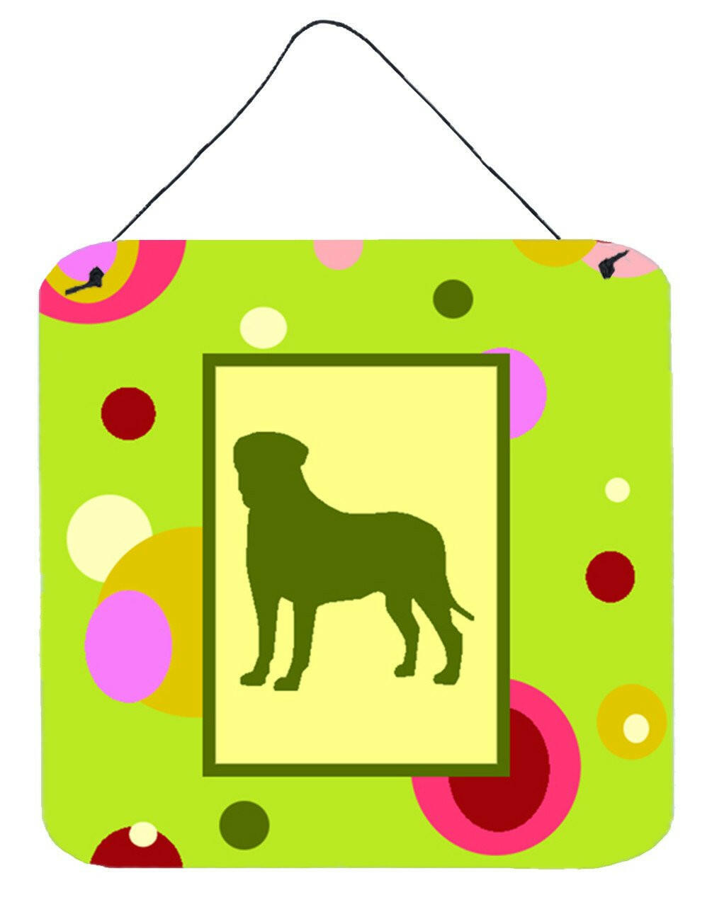 Bullmastiff Aluminium Metal Wall or Door Hanging Prints by Caroline's Treasures