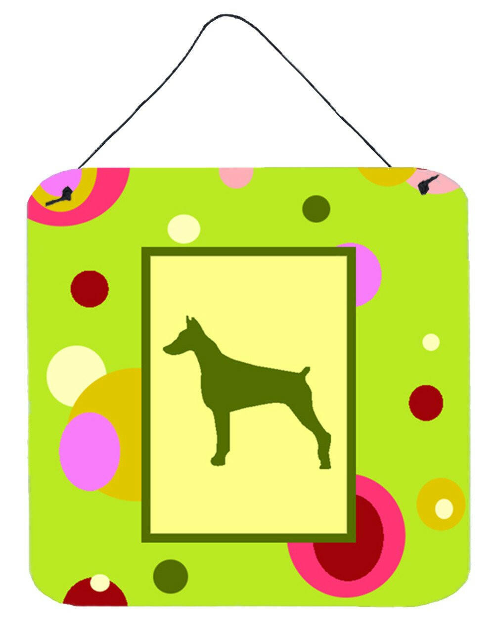 Doberman Aluminium Metal Wall or Door Hanging Prints by Caroline&#39;s Treasures