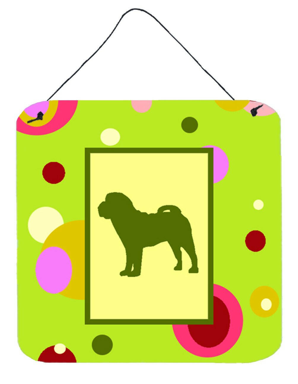 Shar Pei Aluminium Metal Wall or Door Hanging Prints by Caroline&#39;s Treasures