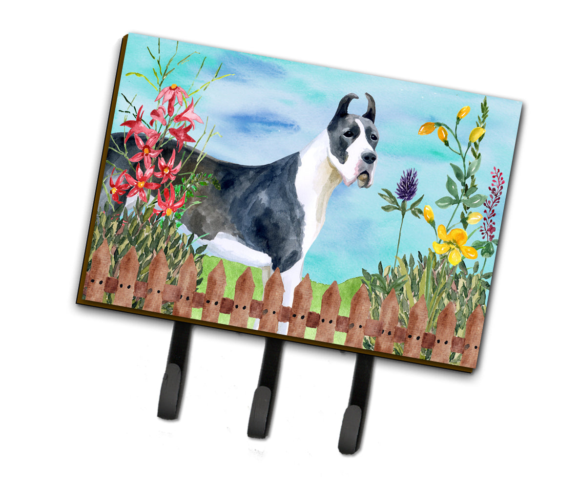 Harlequin Great Dane Spring Leash or Key Holder CK1205TH68  the-store.com.