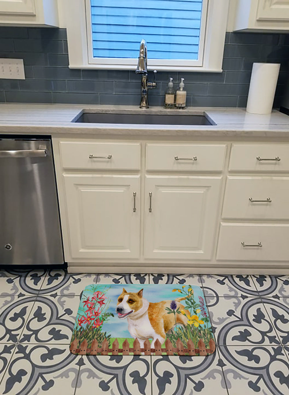 American Staffordshire Spring Machine Washable Memory Foam Mat CK1206RUG - the-store.com