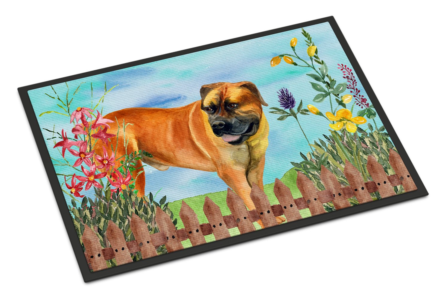 Boerboel Mastiff Spring Indoor or Outdoor Mat 24x36 CK1208JMAT by Caroline's Treasures