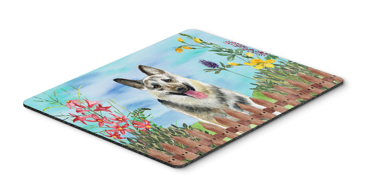 East-European Shepherd Spring Mouse Pad, Hot Pad or Trivet CK1211MP by Caroline&#39;s Treasures