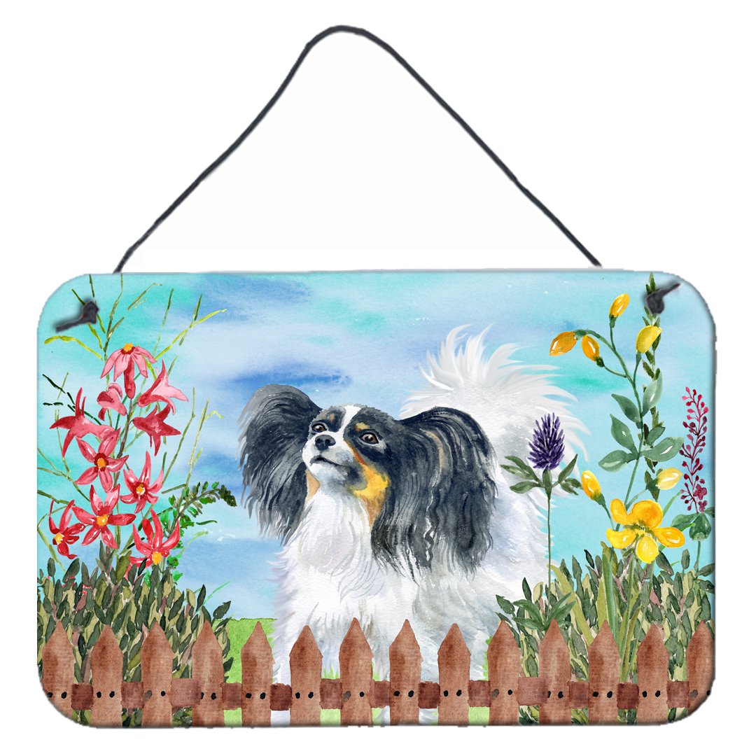 Papillon Spring Wall or Door Hanging Prints CK1219DS812 by Caroline&#39;s Treasures