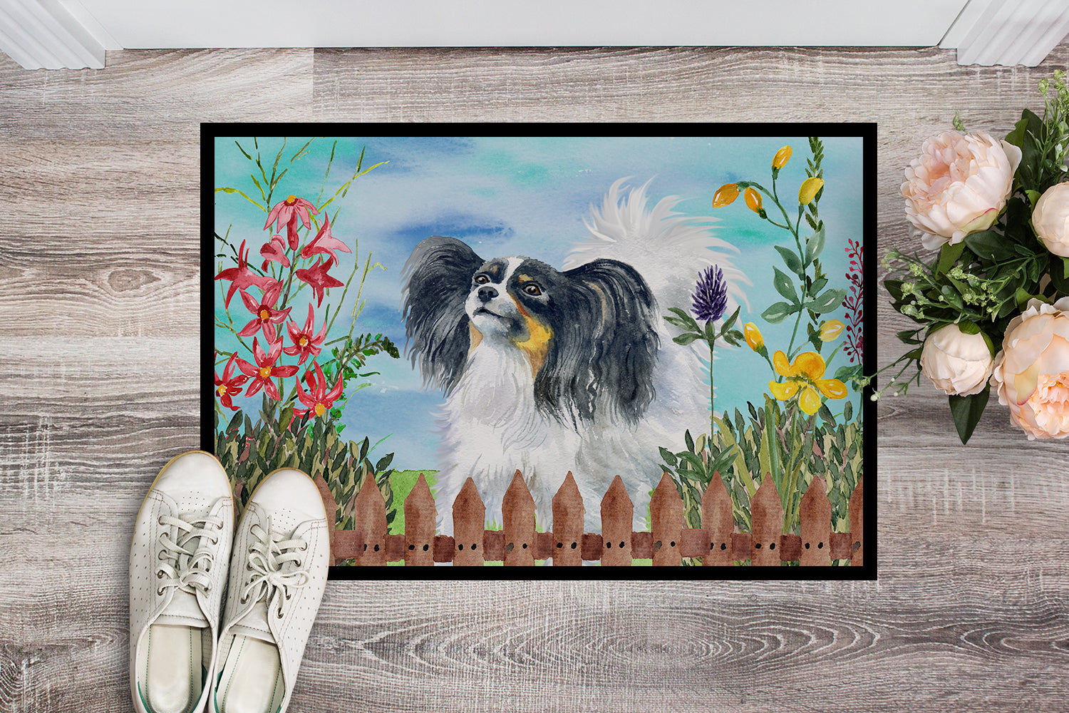 Papillon Spring Indoor or Outdoor Mat 18x27 CK1219MAT - the-store.com