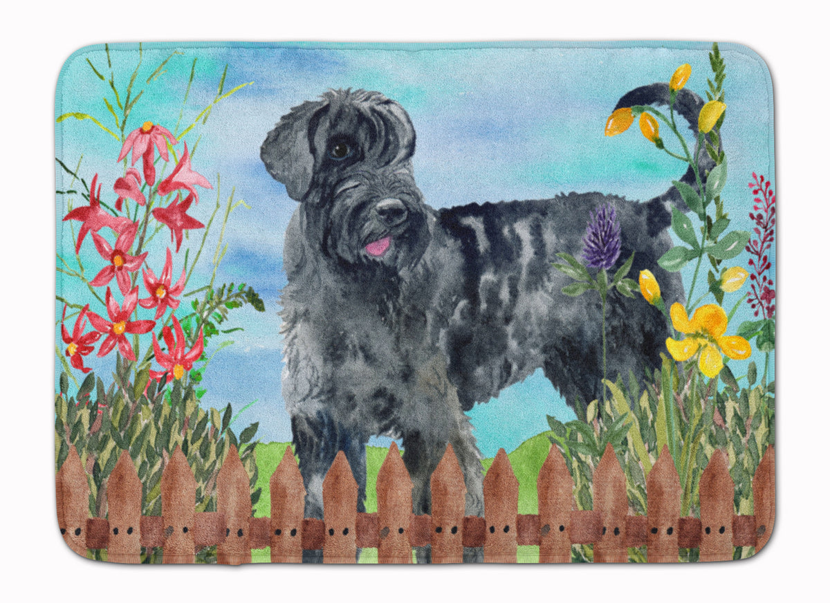 Giant Schnauzer Spring Machine Washable Memory Foam Mat CK1222RUG - the-store.com