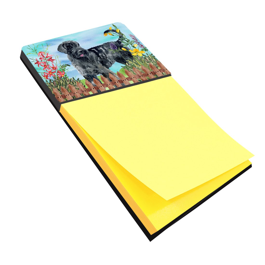 Giant Schnauzer Spring Sticky Note Holder CK1222SN by Caroline's Treasures