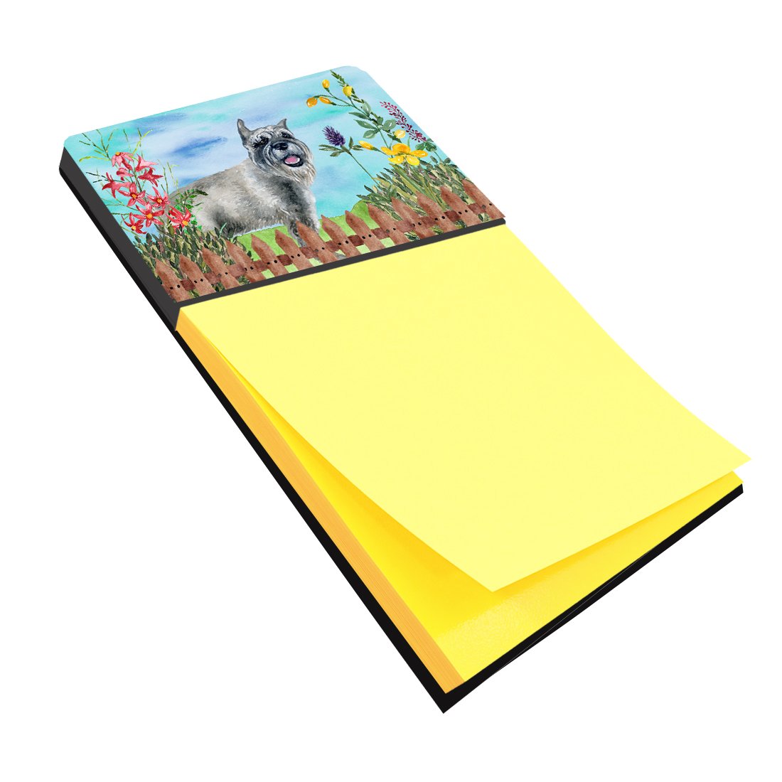 Schnauzer Spring Sticky Note Holder CK1224SN by Caroline's Treasures