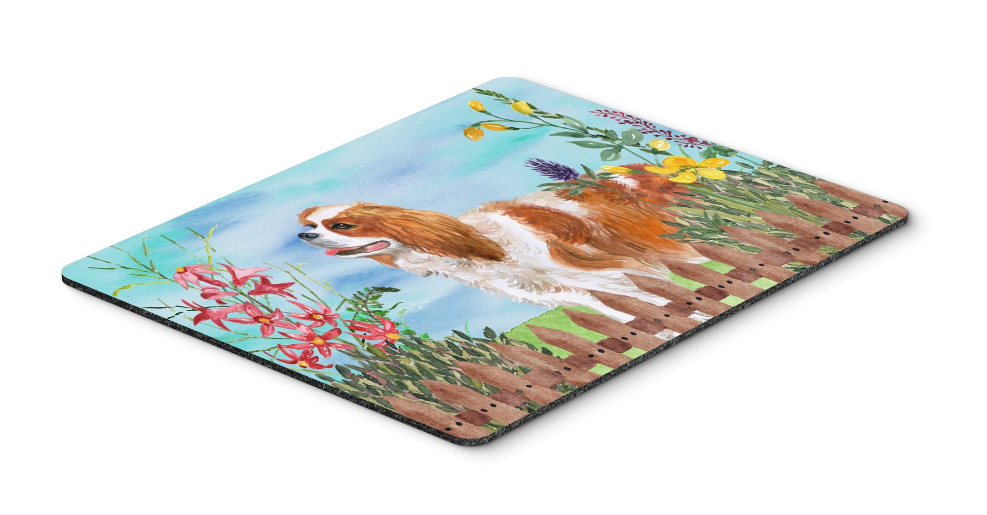 Cavalier Spaniel Spring Mouse Pad, Hot Pad or Trivet CK1225MP by Caroline's Treasures