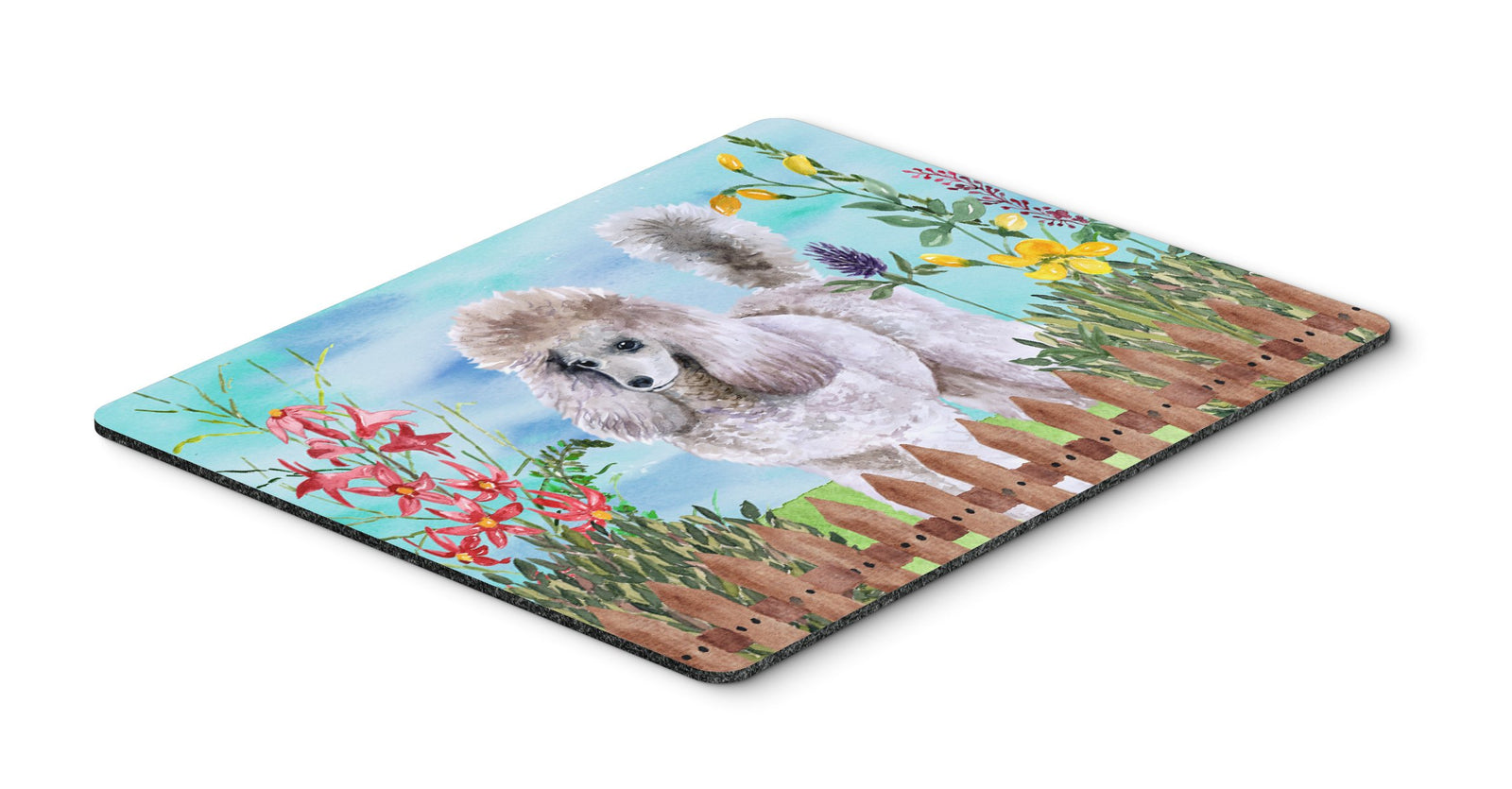 Poodle Spring Mouse Pad, Hot Pad or Trivet CK1227MP by Caroline's Treasures