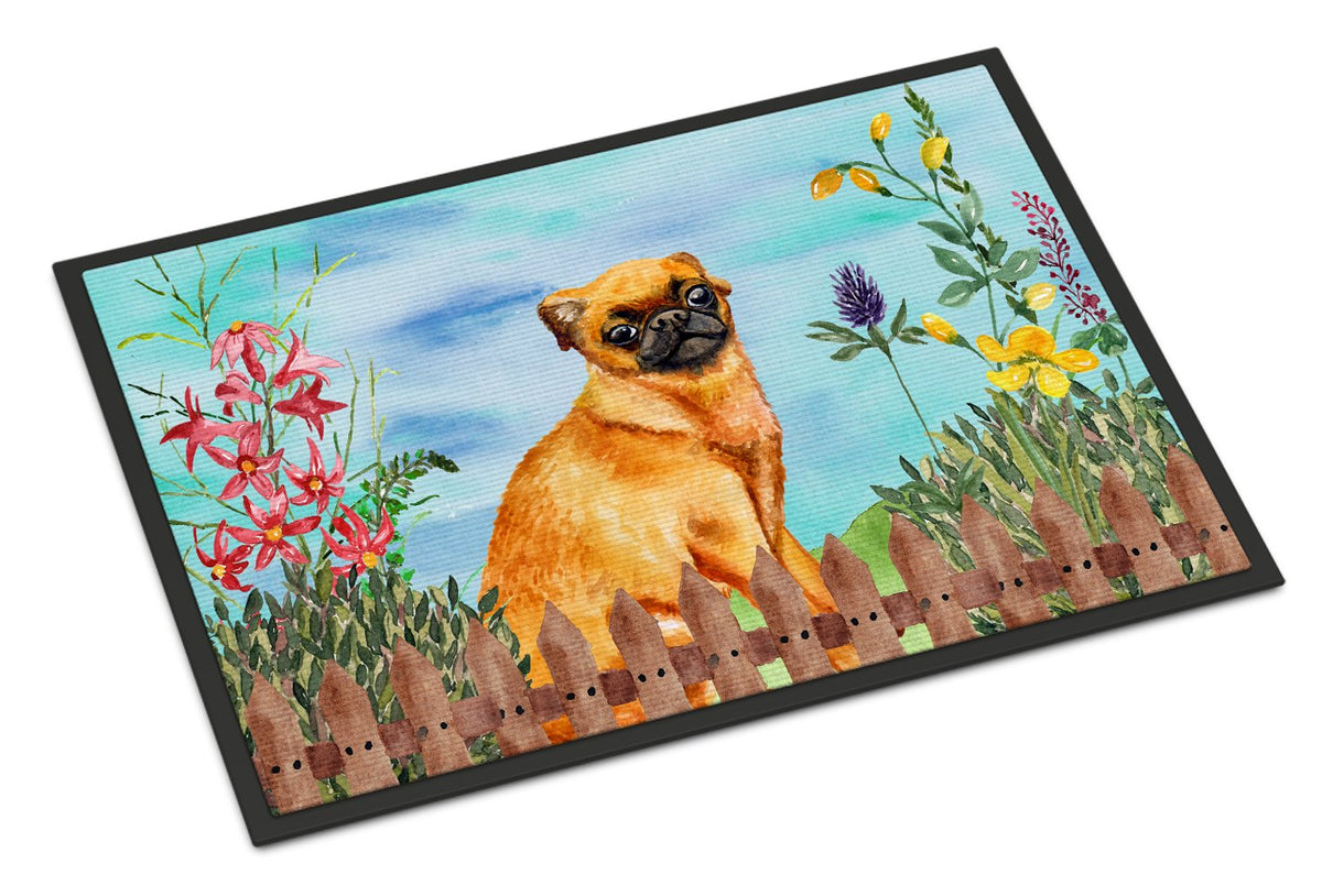 Small Brabant Griffon Spring Indoor or Outdoor Mat 24x36 CK1229JMAT by Caroline&#39;s Treasures