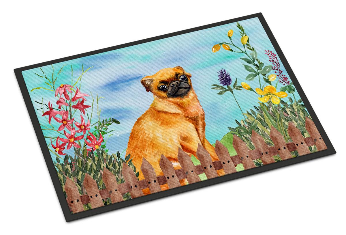 Small Brabant Griffon Spring Indoor or Outdoor Mat 18x27 CK1229MAT - the-store.com