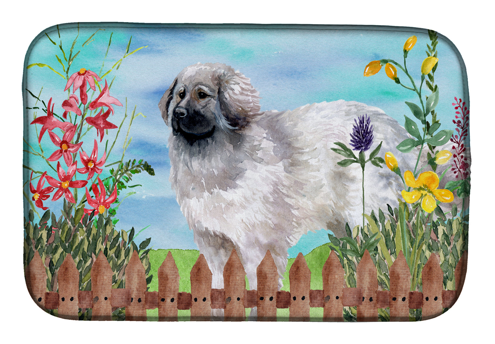 Moscow Watchdog Spring Dish Drying Mat CK1235DDM  the-store.com.