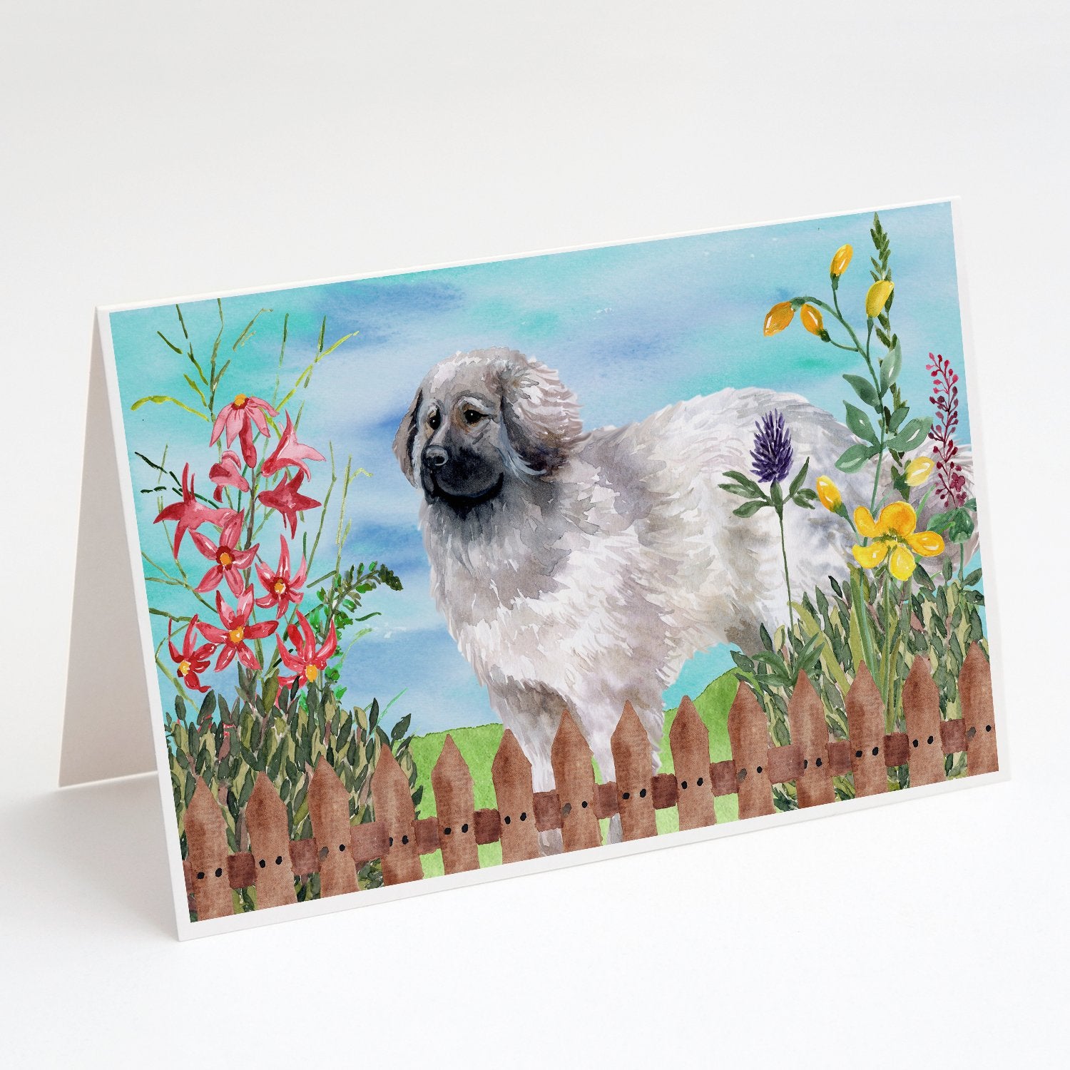 Buy this Moscow Watchdog Spring Greeting Cards and Envelopes Pack of 8