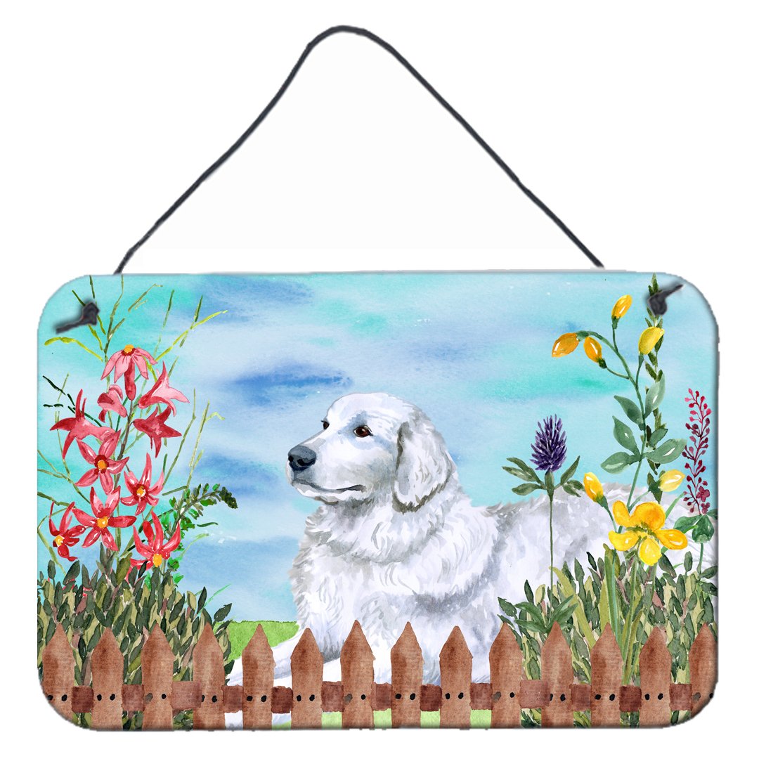 Maremma Sheepdog Spring Wall or Door Hanging Prints CK1237DS812 by Caroline's Treasures