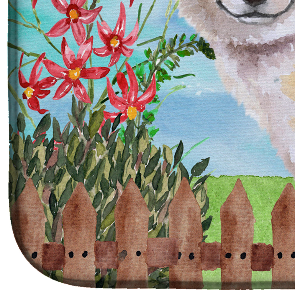 Shiba Inu Spring Dish Drying Mat CK1240DDM  the-store.com.