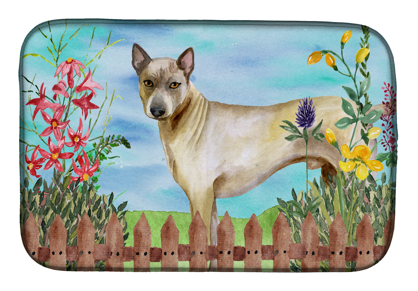 Thai Ridgeback Spring Dish Drying Mat CK1242DDM  the-store.com.