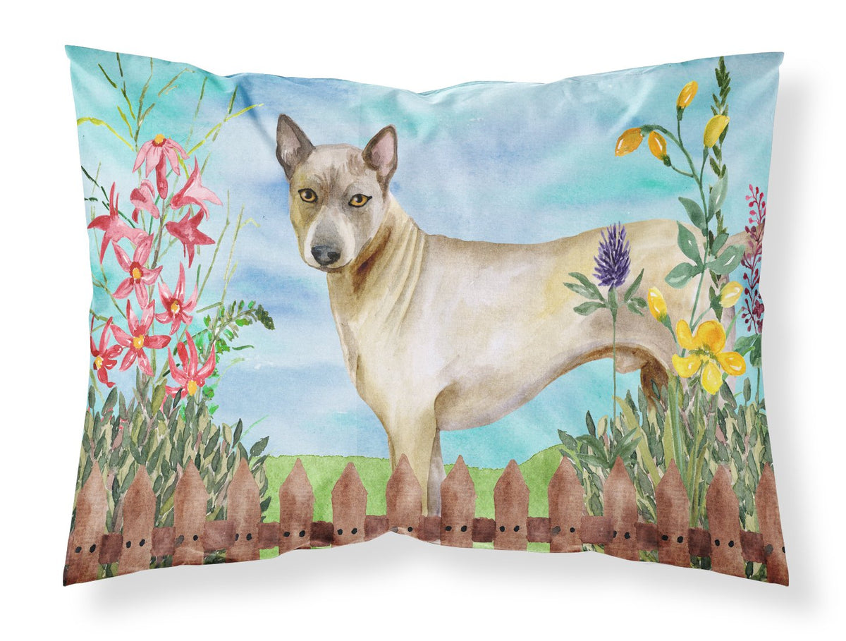 Thai Ridgeback Spring Fabric Standard Pillowcase CK1242PILLOWCASE by Caroline&#39;s Treasures