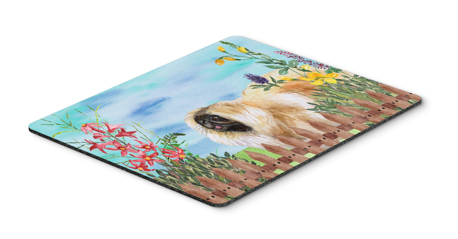 Pekingese Spring Mouse Pad, Hot Pad or Trivet CK1243MP by Caroline's Treasures