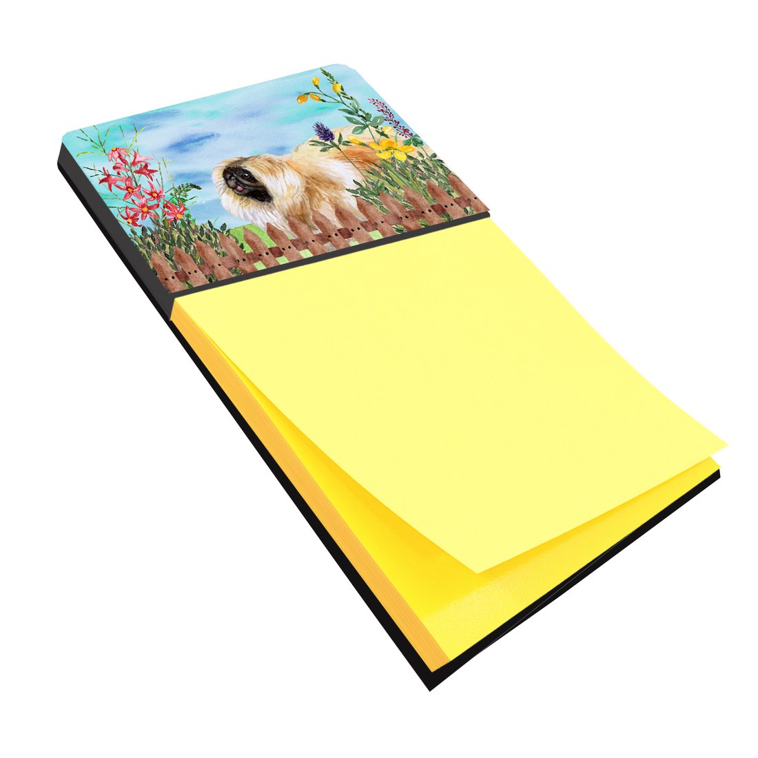 Pekingese Spring Sticky Note Holder CK1243SN by Caroline&#39;s Treasures