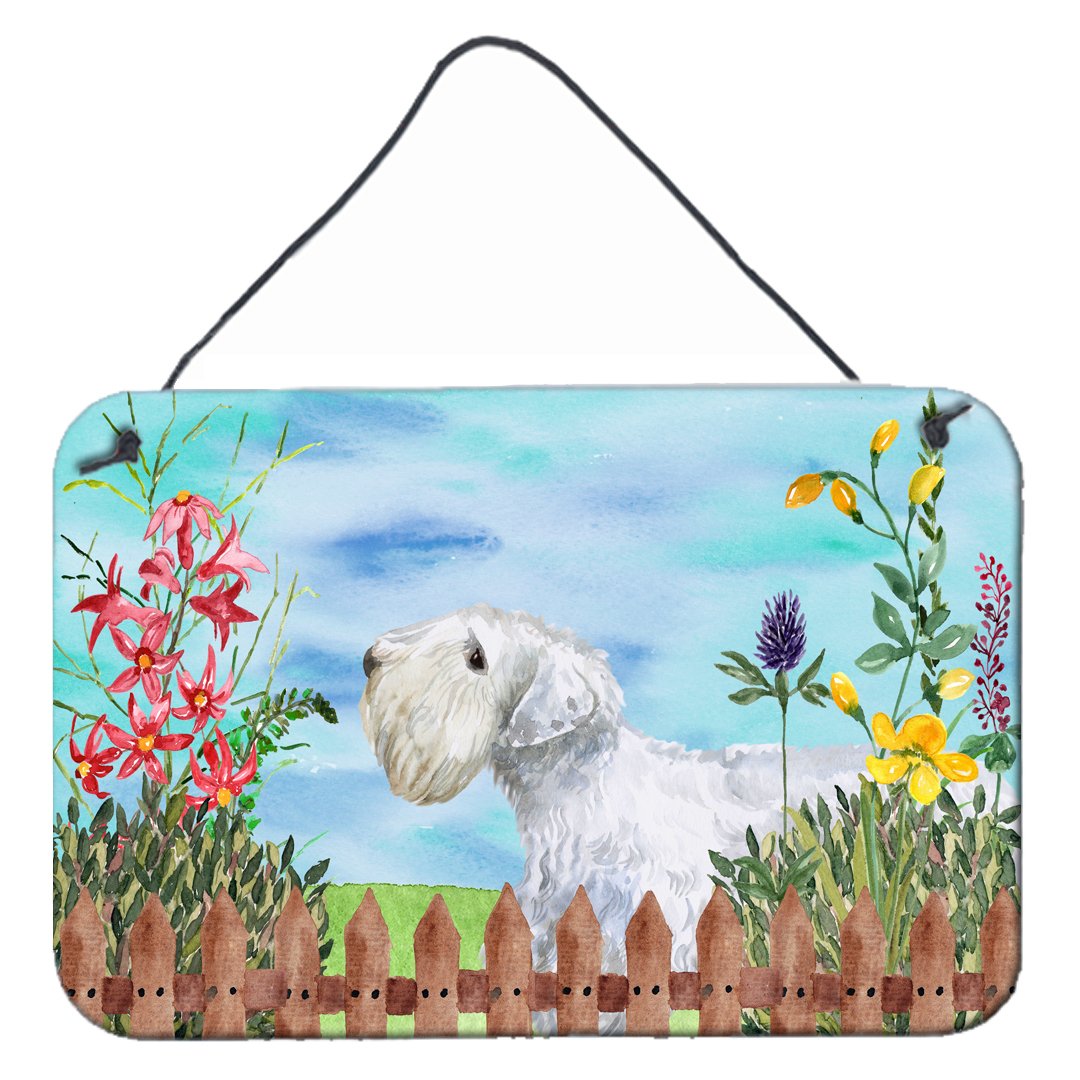 Sealyham Terrier Spring Wall or Door Hanging Prints CK1246DS812 by Caroline&#39;s Treasures