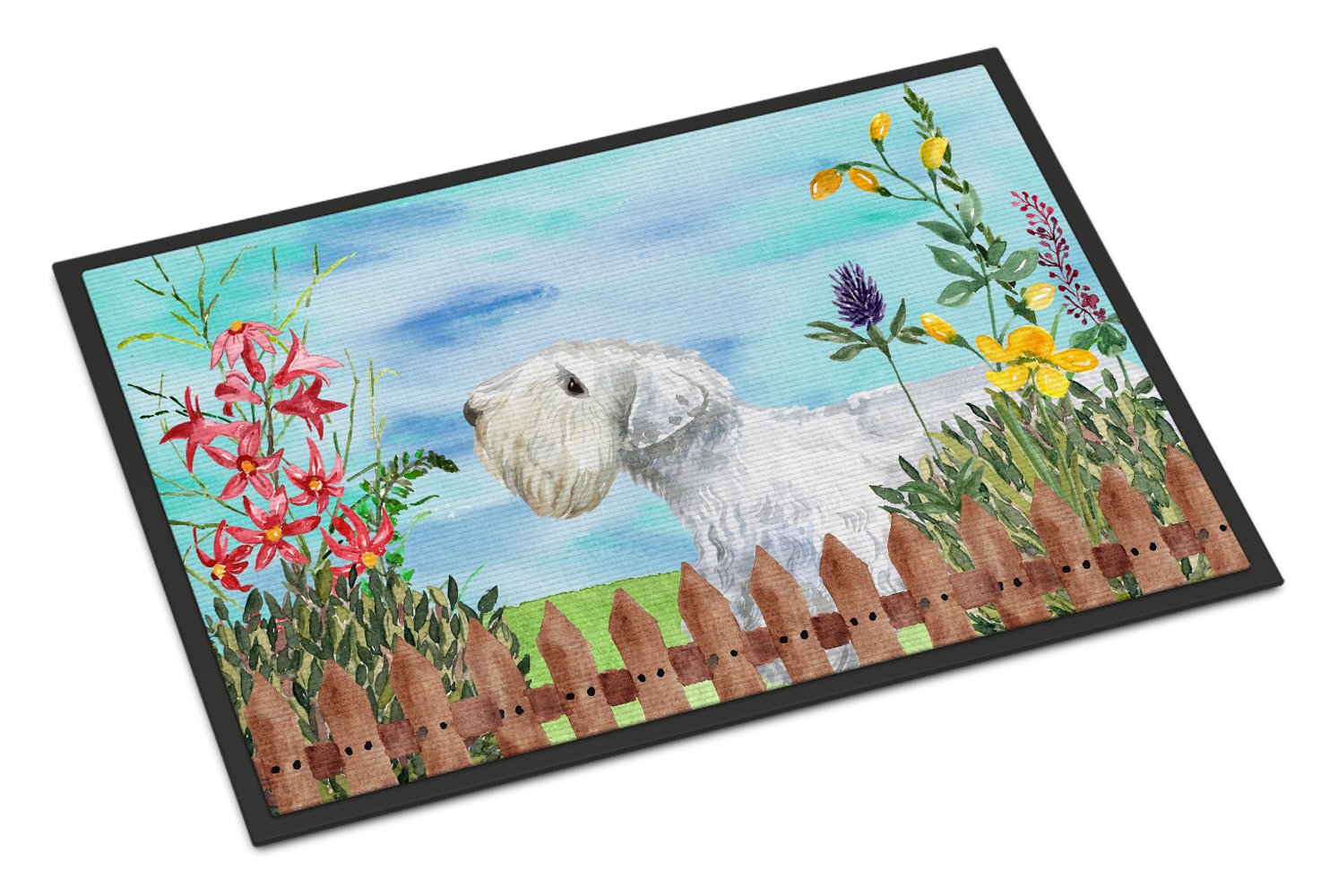 Sealyham Terrier Spring Indoor or Outdoor Mat 24x36 CK1246JMAT by Caroline's Treasures