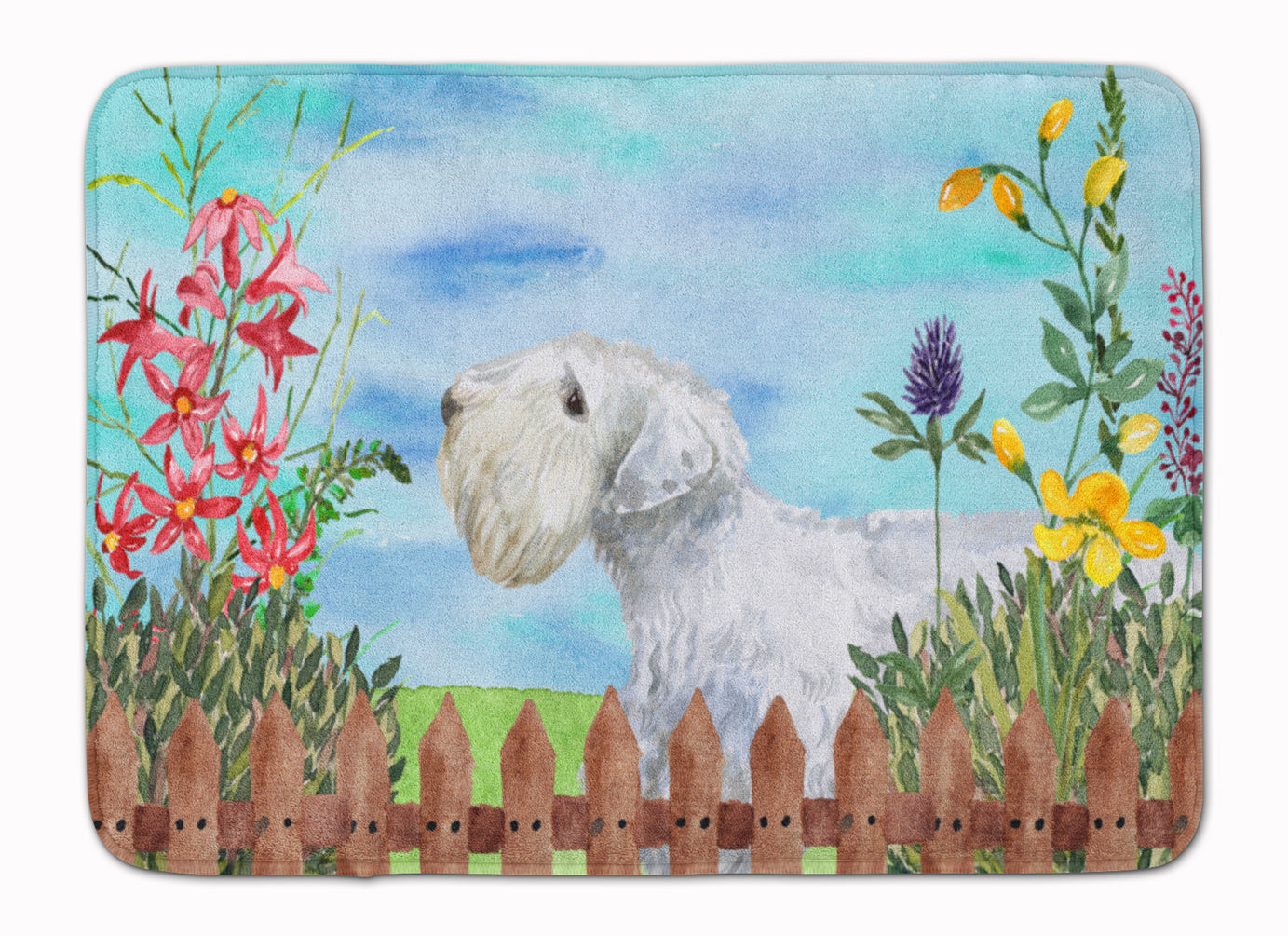 Sealyham Terrier Spring Machine Washable Memory Foam Mat CK1246RUG - the-store.com