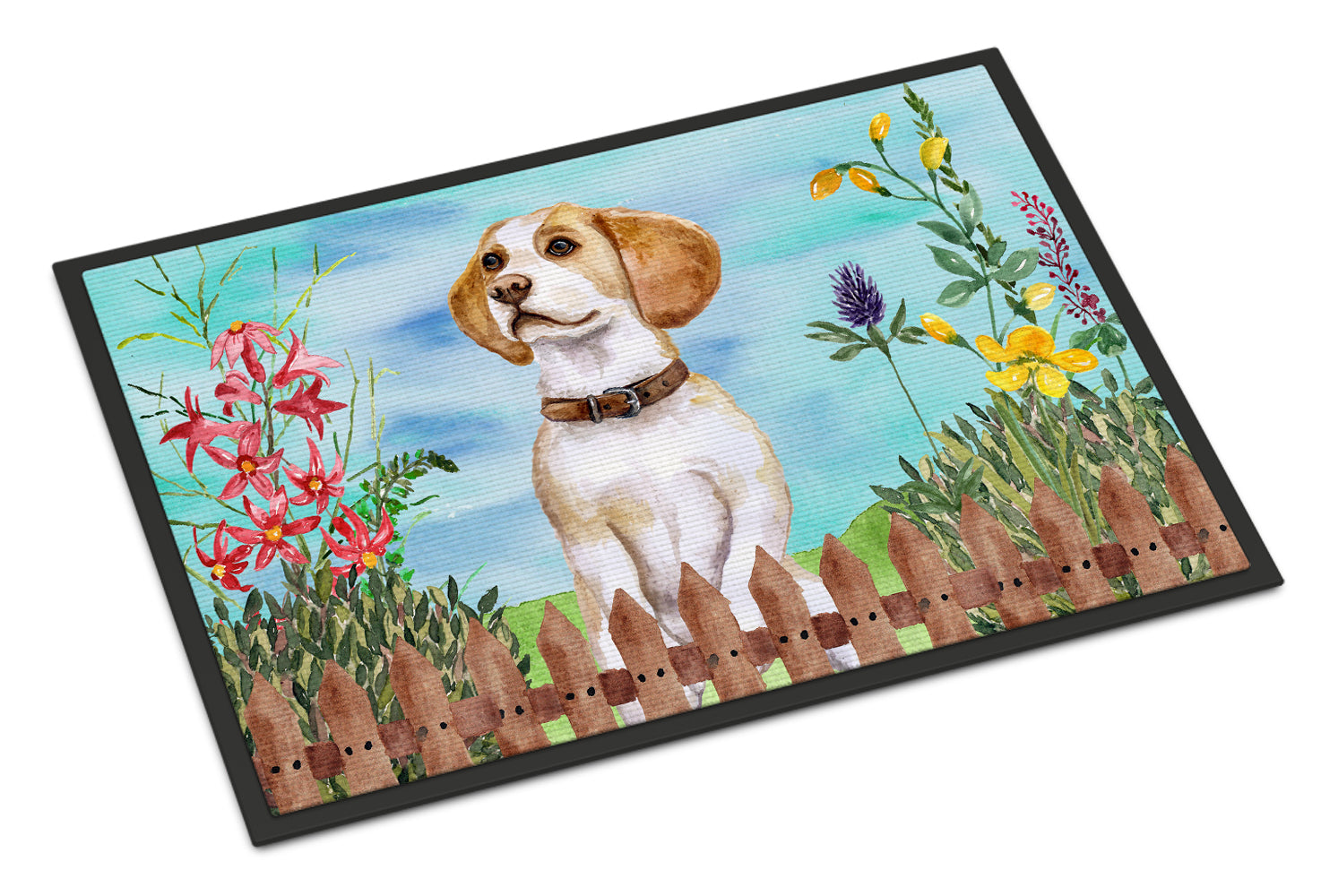 Beagle Spring Indoor or Outdoor Mat 18x27 CK1248MAT - the-store.com