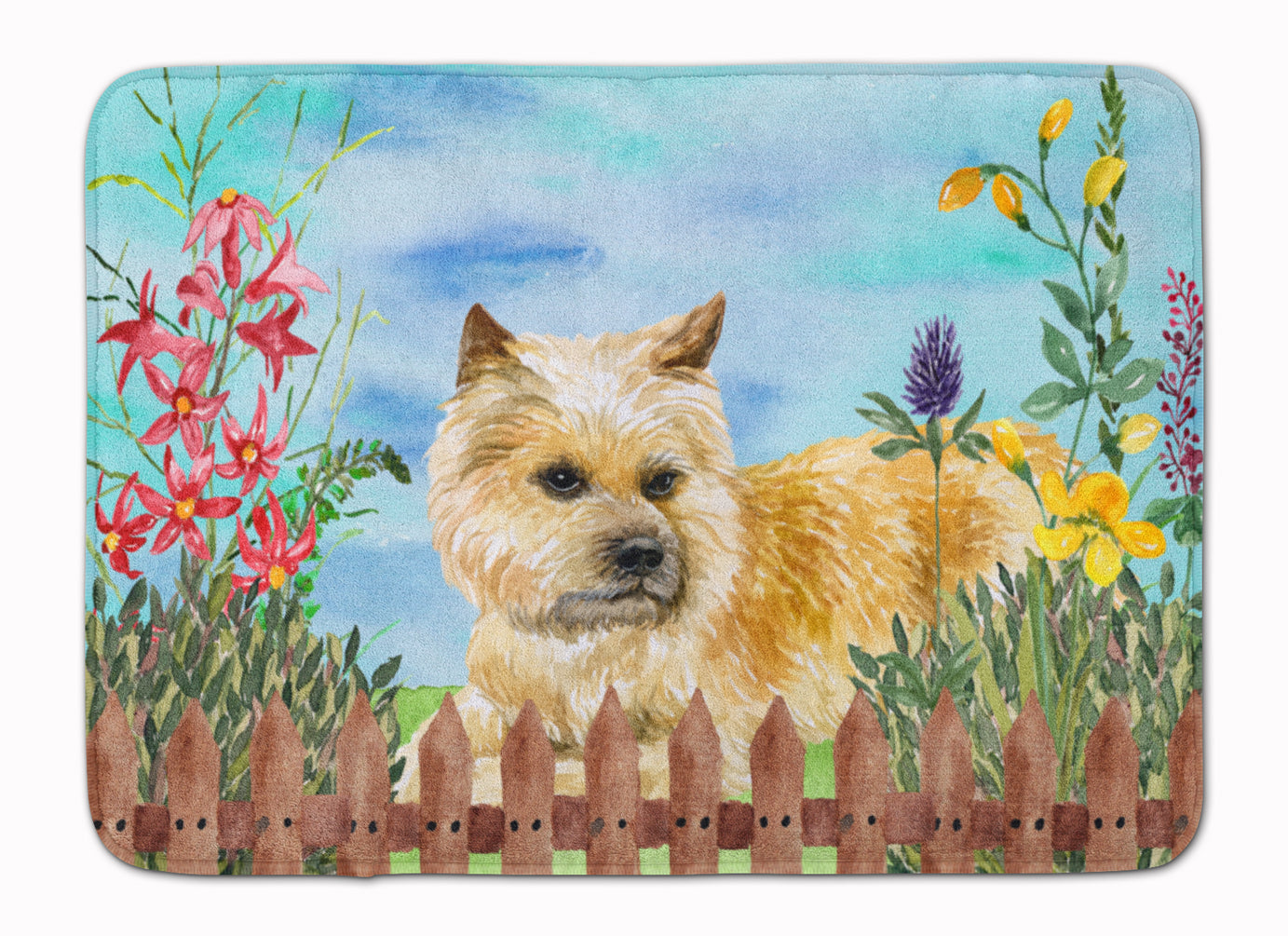 Cairn Terrier Spring Machine Washable Memory Foam Mat CK1252RUG - the-store.com