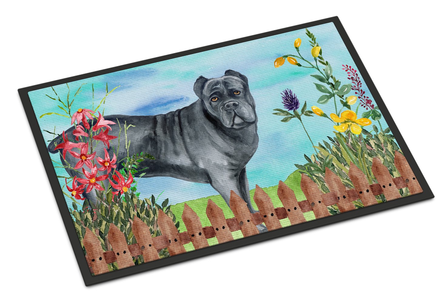 Cane Corso Spring Indoor or Outdoor Mat 24x36 CK1256JMAT by Caroline's Treasures