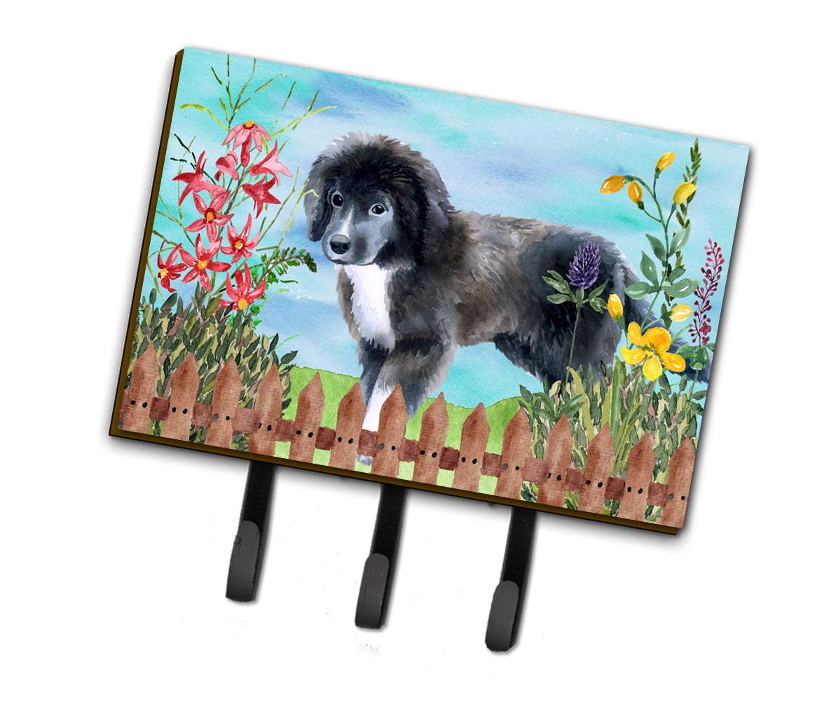 Newfoundland Puppy Spring Leash or Key Holder CK1261TH68  the-store.com.