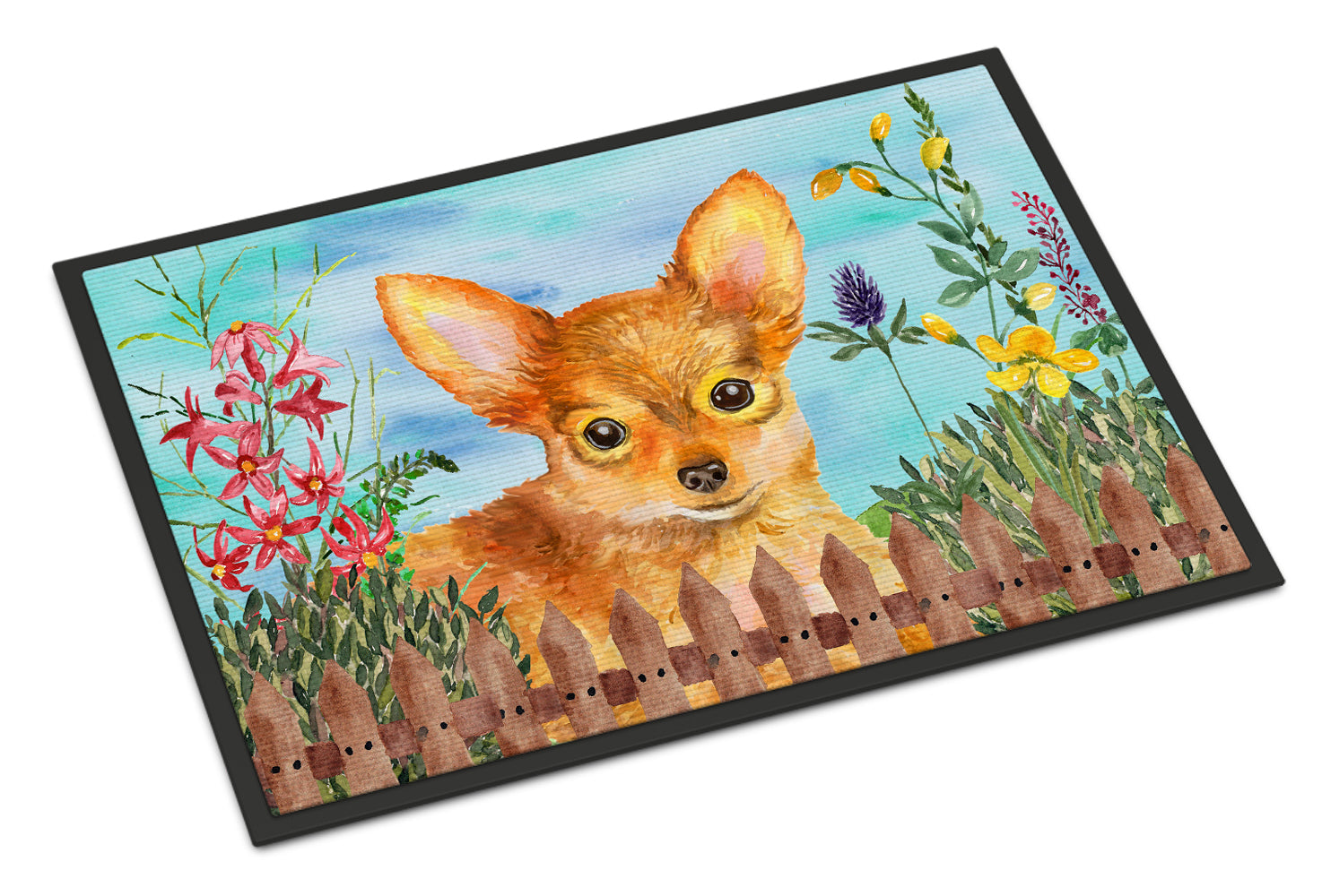 Toy Terrier Spring Indoor or Outdoor Mat 18x27 CK1284MAT - the-store.com