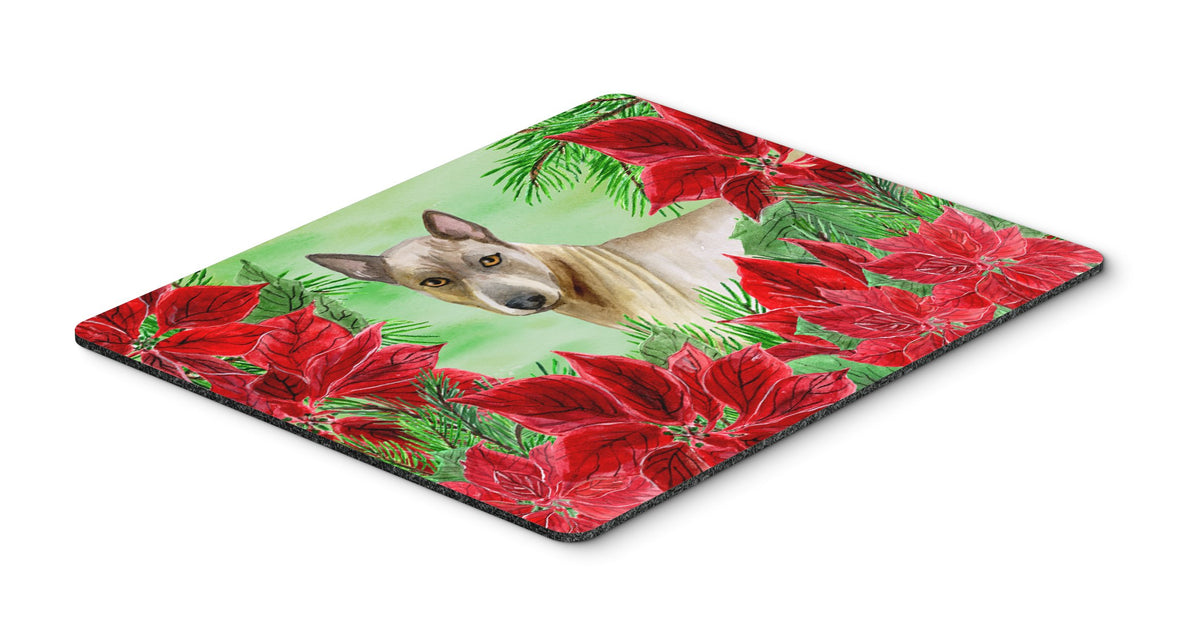 Thai Ridgeback Poinsettas Mouse Pad, Hot Pad or Trivet CK1328MP by Caroline&#39;s Treasures