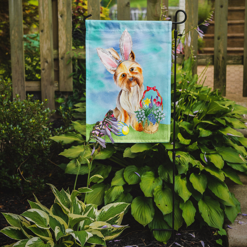 Yorkie Easter Bunny Flag Garden Size CK1372GF  the-store.com.