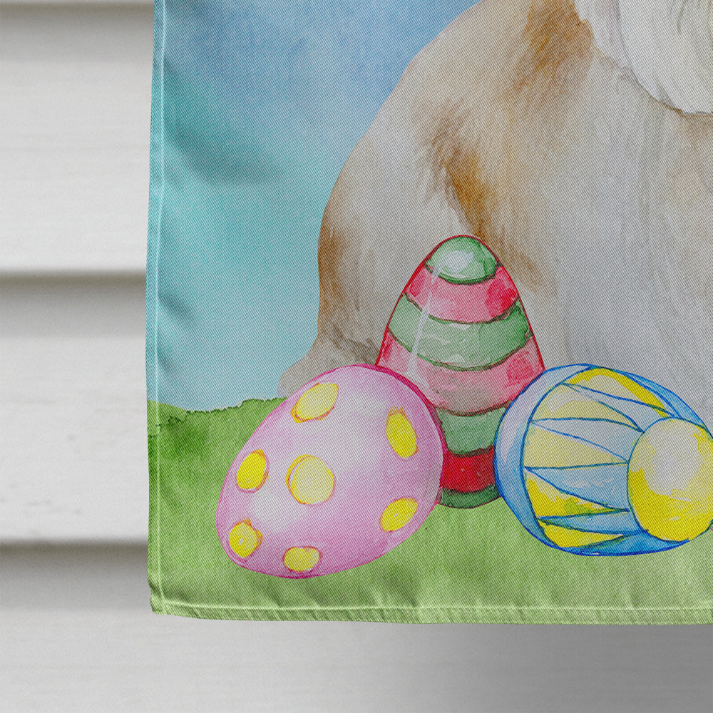 Dandie Dinmont Easter Bunny Flag Canvas House Size CK1379CHF  the-store.com.
