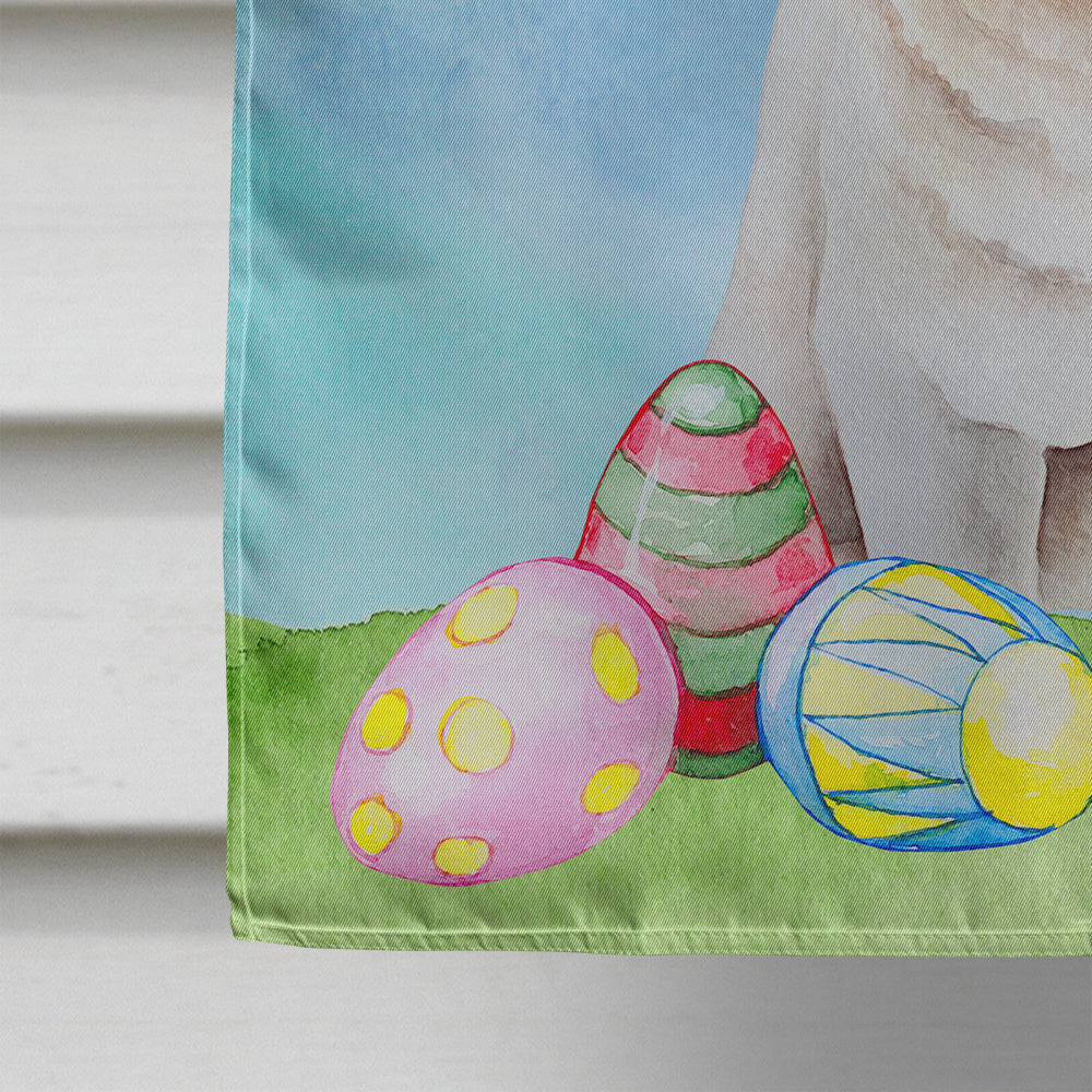 Bichon Frise Easter Bunny Flag Canvas House Size CK1381CHF  the-store.com.