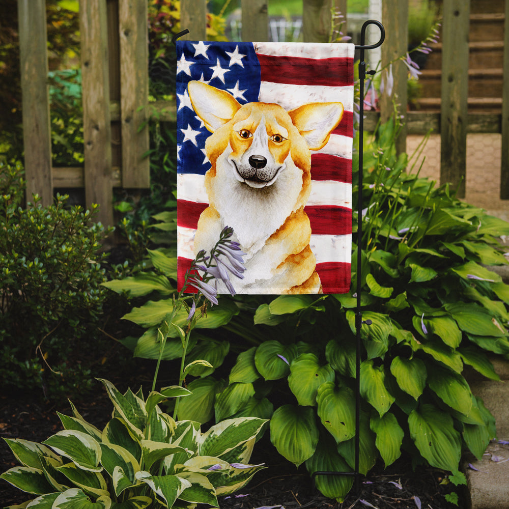 Corgi Patriotic Flag Garden Size CK1383GF  the-store.com.